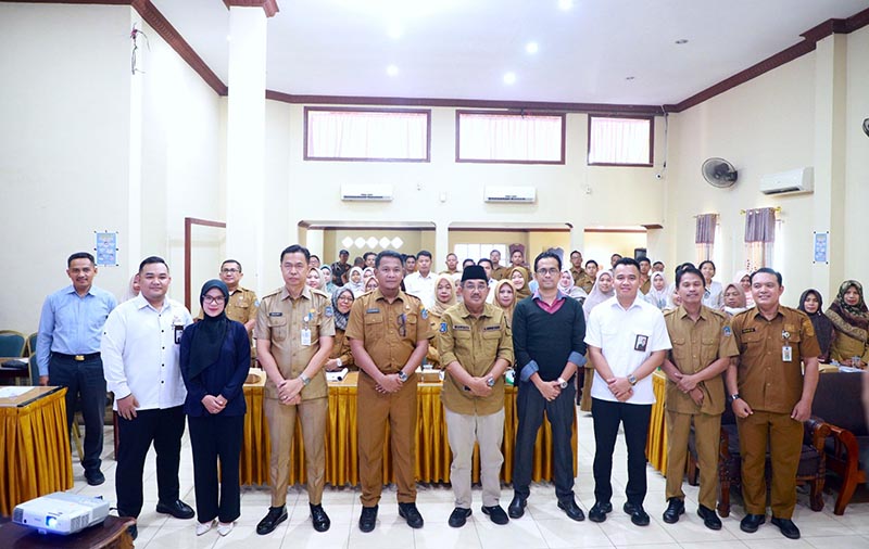 BKPSDM Tanjab Barat Gelar Bimtek Pengelola Pengaduan Publik. FOTO : PIM
