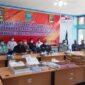 Kepala BNNP Jambi Brigjen Pol Sugeng Suprijanto saat pres rilsi di Kantor BNNP Jambi jalan Doning No.1, Paal Lima, Kec. Kota Baru, Kota Jambi,, Kamis (30/12/21). FOTO : Dhea/BIN