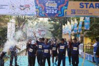 BPJN Jambi Gelar Fun Walk 7,9 Kilometer Peringatan Hari Jalan Nasional. FOTO : VIRYZHA