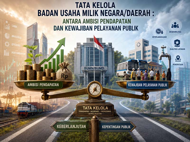 VISUAL GRAFIS :  Tata Kelola BUMN dan BUMD: 