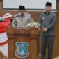 Bupati Tanjab Barat H. Anwar Sadat dan Wakil Bupati H. KatamsoSampaikan Visi Pembangunan 2025–2030 di Rapat Paripurna DPRD. FOTO : LT