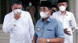 Bupati Tanjab Barat Anwar Sadat dan Wabup Hairan
