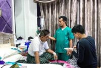 Bupati Tanjab Barat H. Anwar Sadat Tengah Sakit dan Menjalai Perawatan di Rumah Dinas. FOTO : Istimewa