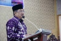 FOTO : Bupati H. Anwar Sadat Membuka Rakor Pelayanan Publik di lingkungan Pemerintah Kabupaten Tanjung Jabung Barat Tahun 2021 di Gedung Balai Pertemuan, Kamis (27/05/21).