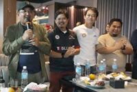 Anggota DPRD Tanjab Barat Suprayogi Saiful Dampingi Bupati Anwar Sadat Tutup Biliard Turnamen 2025. FOTO : HMS