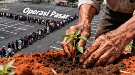 Beras & Cabai Tak Tumbuh di Atas Aspal Operasi Pasar: Hentikan Seremonial, Urus Produksi!. FOTO : Ist