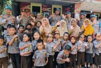 Bripka Heri Prasetyo Hibahkan Seluruh Tukin untuk Sekolah TK Gratis di Pelosok DIY. FOTO : Ist