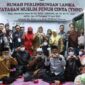 Bupati H. Anwar Sadat resmikan Rumah Perlindungan Lansia Yayasan Muslim Penuh Cinta (YMPC), di Jalan Siswa Ujung Parit 2 Lorong Badri Kelurahan Patunas, Senin (10/1/22).
