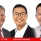 Tiga Calon Direktur Utama Bank Jambi.FOTO : KOLASE LT