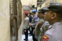 Kanit Pidum Polres Tebo Cek Keamanan dan Kesehatan Tahanan. FOTO : HMS