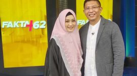 CEO Salmi Halal Tour, Gita Indah Puspita (kiri) dan suami, H.M. Nuh (kanan).  FOTO : YOGA