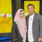CEO Salmi Halal Tour, Gita Indah Puspita (kiri) dan suami, H.M. Nuh (kanan).  FOTO : YOGA