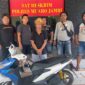 Satgas Ops Res III Jaran Siginjai 2022 Polres Muaro Jambi Ringkus Pelaku Curanmor. FOTO : Humas PMJ