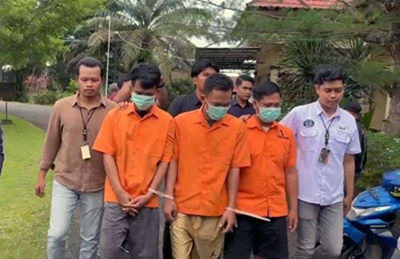 Tiga Spesialis Curanmor di Mendalo Jaluko Berhasil Ditangkap, Sudah Curi 40 Motor Beraksi Sejak 2024. FOTO : jambisatu.id