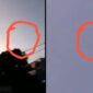 GAMBAR : Screenshort Cahaya yang terlihat pada pagi hari dalam video yang viral.