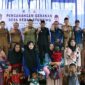 Pemkab Tanjab Barat Bersama SKK Migas-PetroChina Canangkan Gerakan Desa Bebas Stunting di Desa Teluk Kulbi, Kecamatan Betara, Senin (3/7/23). FOTO : TIM 