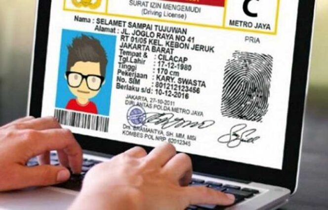 Syarat, Cara dan Biaya Pendaftaran Buat SIM Online . FOTO : Istimewa