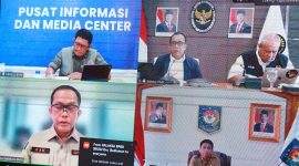 Kepala BNPB Letjen TNI Suharyanto cara Rapat Apel Kesiapsiagaan Bencana Hidrometeorologi Basah yang diselenggarakan di Jakarta pada Senin (29/12/2025). FOTO : Prokopim