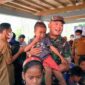 Danrem 042/Gapu saat Kunjungi Warga Suku Anak Dalam di Sungai Terap