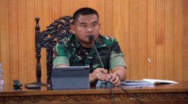 Dandim 0419/Tanjab Letkol Inf Erwan Susanto, S. IP selaku Dansatgas TMMD ke -113. FOTO : Prokopim