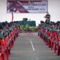 Danrem 042/Gapu Brigjen TNI Supriono saat di Kompi Bantuan Yonif R 142/KJ, jalan Jend Urip Sumohajo Kel. Sungai Putri Kec. Danau Sipin Kota Jambi, Kamis (24/2/22). FOTO : PENREM