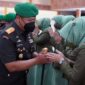 Danrem 042/Gapu Brigjen TNI Supriono, S.IP., M.M Saat Hadiri Peringatan HUT Persit Ke-76