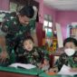 Brigjen TNI Supriono, menyempatkan diri meninjau sekolah dibawa yayasan kartika, yaitu SD Kartika II-4 dan TK Kartika II-23, di belakang Makorem, Jl. Jend Urip Sumoharjo Kel. Sungai Putri Kec. Danau Sipin Kota Jambi, Selasa (31/5/22)