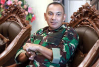 FOTO : Komandan Korem 042/Garuda Putih Kolonel Kav M. Zulkifli Saat Kunker Ke Kabupaten Tanjab Barat, Rabu (06/05/20).