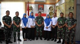 Danrem 042/Gapu Saat Terima Kunjungan Kepala BPJS Kesehatan Provinsi Jambi