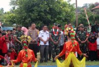 Dengan Dapur Masuk Sekolah Kodim 0416/Bute di SD Negeri No. 114/II Rantau Pandan, Desa Rantau Pandan, Kecamatan Rantau Pandan, Kabupaten Bungo, Jumat (15/11/2024). FOTO : PENDIM