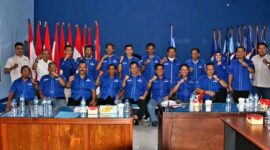 Foto bersama Wakil Ketua bersama Kepala BPOKK dan Pengurus DPD Partai Demokrat Provinsi Jambi. FOTO : Istimewa