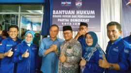 HUT ke-21 Partai Demokrat, DPC PD Kota Jambi Gelar Syukuran dan Berikan Santunan Anak Yatim