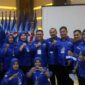Jamal Darmawan Sie bersama Para Pengurus Partai Demokrat. FOTO : Ist