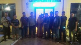 Pedagang Pasar Kalangan Diamankan Polres Sarolangung. FOTO : Hms