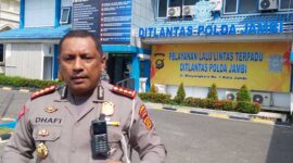 Direktur Lalu Lintas (Dirlantas) Polda Jambi Kombes Pol Dhafi. FOTO : Dhea