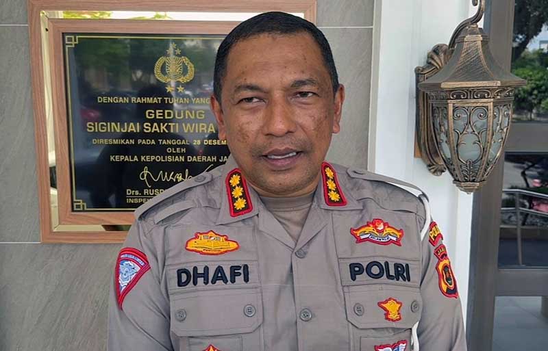 Dirlantas Polda Jambi Kombes Pol Dhafi. FOTO : Dhea