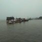 Kondisi Perairan Sungai Pengabuan Kuala Tungkal. FOTO : LT