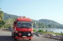 Pertamina terus menyiagakan armada distribusi untuk menjamin pasokan energi dan kelancaran distribusi BBM logistik bantuan ke wilayah terdampak. (Foto: Dok. Pertamina Patra Niaga)