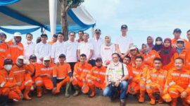 FOTO : Pada Acara Peringatan HLH Sedunia 2022 di Desa Senaung, Jaluko, Muaro Jambi. FOTO : Noval