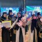Wiji Lestari bersama Remaja Duta GenRe saat mengikuti ajang Apresiasi dan Duta GenRe yang dilaksanakan BKKBN dan Forum GenRe Provinsi Jambi. FOTO : Ist 