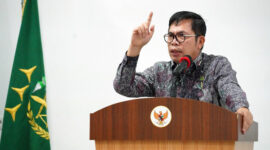 Jaksa Agung Saat Memberikan Arahan saat kunjungan kerjanya di wilayah hukum Kejaksaan Tinggi Jambi tanggal 7 Januari 2022. FOTO : [Kejaksaan.go.id]