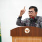 Jaksa Agung Saat Memberikan Arahan saat kunjungan kerjanya di wilayah hukum Kejaksaan Tinggi Jambi tanggal 7 Januari 2022. FOTO : [Kejaksaan.go.id]