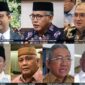FOTO : Gubernur DKI Jakarta Anies Baswedan, Gubernur Aceh Nova Iriansyah, Gubernur Kepulauan Bangka Belitung Erzaldi Rosman Djohan (atas, kiri ke kanan), dan Gubernur Banten Wahidin Halim, Gubernur Gorontalo Rusli Habibie, Gubernur Sulawesi Barat Muhammad Ali Baal Masdar, Gubernur Papua Barat Dominggus Mandacan (bawah, kiri ke kanan).(Sumber : Dok. KOMPAS.com/DINO OKTAVIANO)