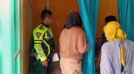 Korban Ketika di RS Sabak, Tanjab Timur. FOTO : Unit Laka PMJ