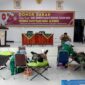 Kegiatan Bakti Sosial memperingati Hari Donor Darah Sedunia 2022 di Aula Makodim 0419/Tanjab, Selasa (21/6/22). FOTO : Pendim Tjb