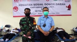 Kegiatan Donor Darah PT LPPPI dan Tzu Chi Sinar Mas bekerjasama dengan Palang Merah Indonesia Kota Jambi rangkaian Peringatan 100 Tahun Eka Tjipta Widjaja Pendiri Sinar Mas. FOTO Ist
