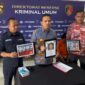 Pelarian DPO Pembunuhan Sopir Travel Asal Tanjabar Ditangkap, Pelaku Dihadiahi Timah Panas Oleh Petugas Ditreskrimum Polda Jambi. FOTO : DHEA