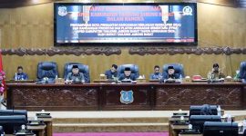 Dokumentasi DPRD Tanjab Barat Gelar Paripurna Penyampaian Nota Pengantar KUA-PPAS APBD 2026. FOTO : HMS