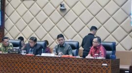 Ketua DPRD Jambi Dampingi Komisi III Gelar RDPU Bersama Komisi V DPR RI. FOTO : HMS