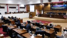 Suasana Rapat Paripurna DPRD Kabupaten Tanjung Jabung Barat. Pembahasan Rancangan KUA-PPAS 2027. (Foto: Dok. Istimewa)